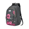 Genies Penny Waterproof School Bag for Kids, Everyday Toddlers School Bag with Adjustable Padded Straps - Charcoal Black