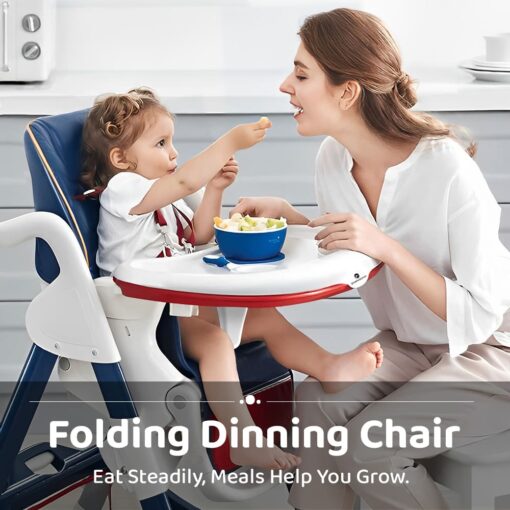 Foldable Baby High Chair Dinning Chair