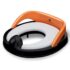 Baby Potty Training Toilet Seat, Anti-Slip Potty Training Seat, Portable Potty for Toddler Travel, Toddler Toilet - Orange & Black