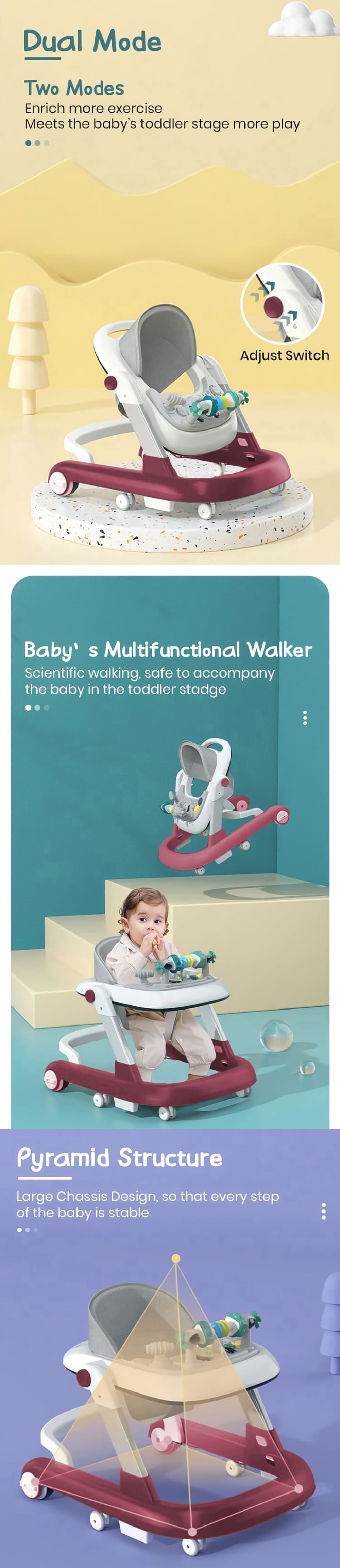 Multifunctional Baby Rocker