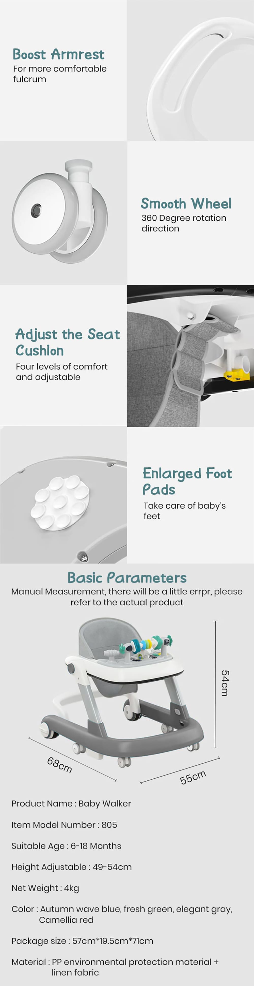 Specification of Baby Rocker