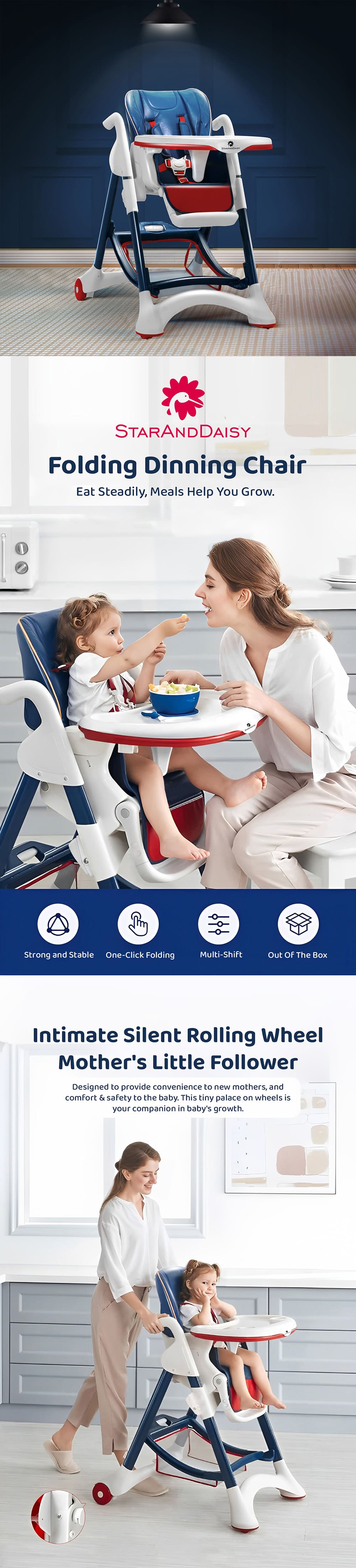 Baby High Chair for Newborns