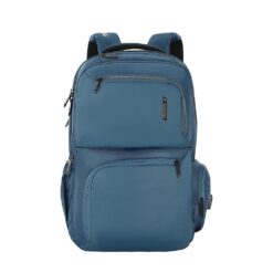 American Tourister Kids School Backpacks With 3 Full Compartments 2 Front Pockets, USB Port, Hidden Pocket 29 Ltrs Bags - Segno Navy
