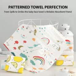 Baby Soft handkerchief with Burp Cloth or Newborns