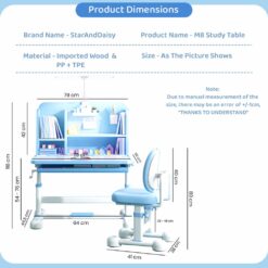 Specification of Kids Study Table