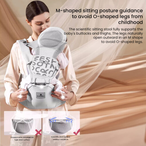 Baby Carrier with m shaped sling babay carrier