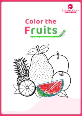 Color the Fruits