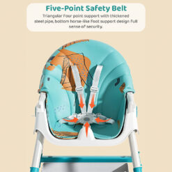 Table Talk High Chair with Five Point Safety Belt
