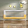 StarAndDaisy Adjustable Bed Guardrail for Baby, Bed Fence & Anti-Fall Bed Guards for Toddlers - U Frame Plane Yellow 2m