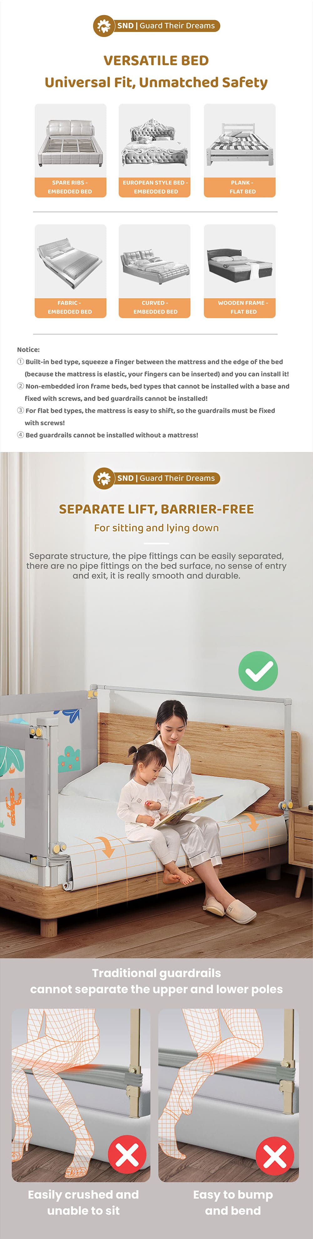 Bed Side Guardrail