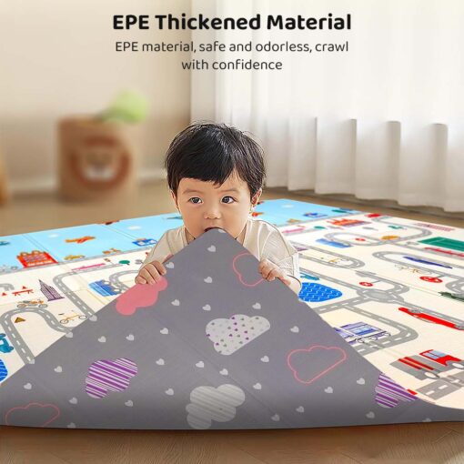 Double Print Baby Playmat