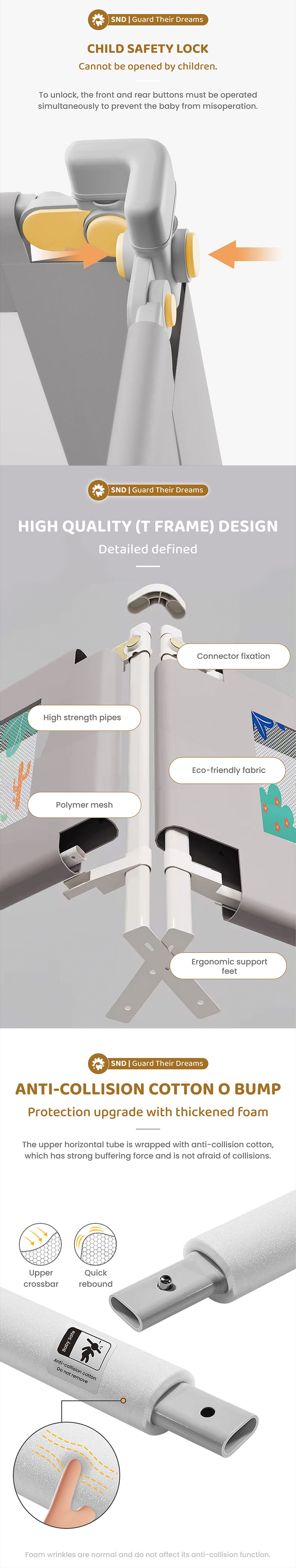 Premium Bed Guardrail