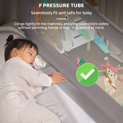 Seamless Baby Bed Guardrail