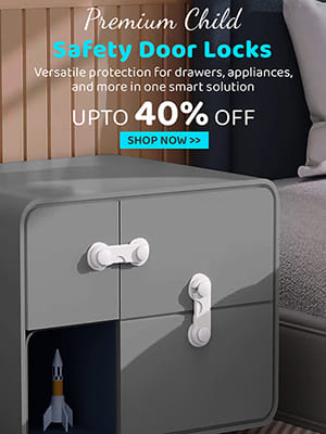 BABY SAFETY LOCKS AND GUARDS