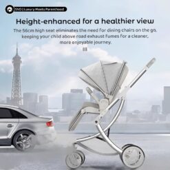 Luxe Ultime baby Stroller with High View facing