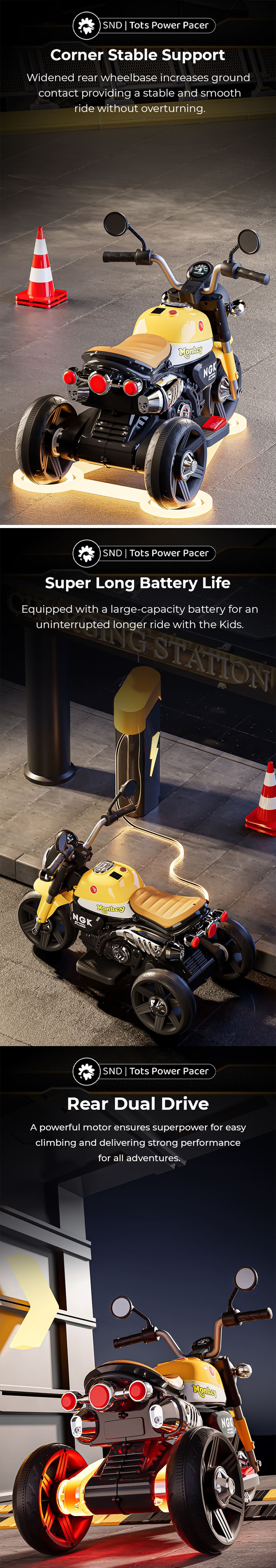 Ride-On Kids Bike