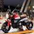StarAndDaisy Ride On Bike for Kids Without Back Support, Motor Bike for Children with Foot Break - NGK Red