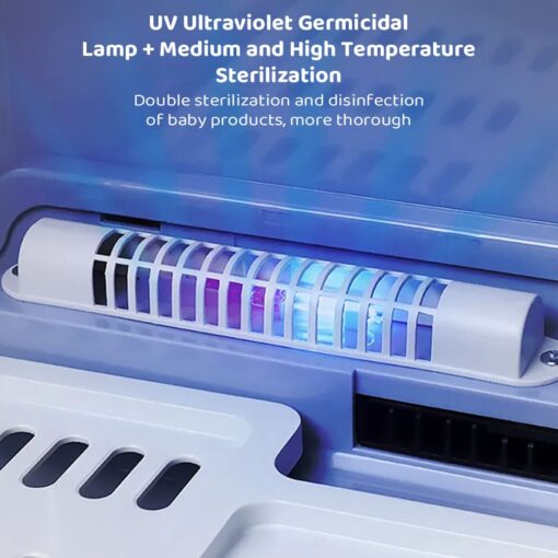 StarAndDaisy Baby Bottle Sterilizer and Dryer, 3-in-1 Fast and Effective Sterilization for Nipples and Feeding Accessories - Image 3