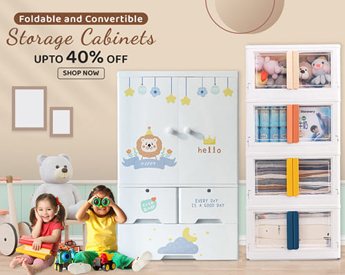 Foldable and Convertible Storage Cabinets Foldable and Convertible Storage Cabinets