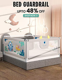 Baby Bed guardrails
