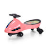 StarAndDaisy Swing Car For Kids with Light & Music, Toddlers Push Car with Comfortable Seats & Stylish Design - Pink