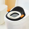 StarAndDaisy Kids Potty Seat, Anti-Slip Design and Splash Guard for Boys & Girls First Year Potty Training Seat - Orange