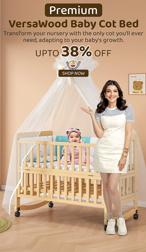 12-in-1 Convertible Wooden Cot Bed 12-in-1 Convertible Wooden Cot Bed