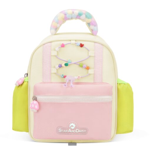 StarAndDaisy Cute Backpack for Nursery Children, Girls Boys Preschool  Bag & Travel Bag for Children - Pink